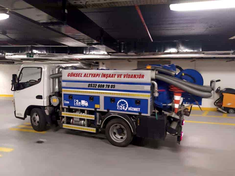 Otopark İçi Yağ Tutucu Çekimi